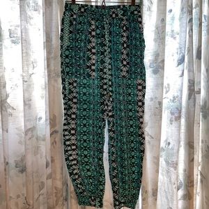 Ocean Drive- Unique Patterned Breezy Pants